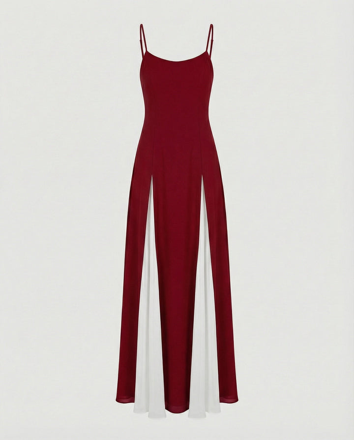 Ingrid | Women's Maxi Dress with Elegant Slit Silhouette