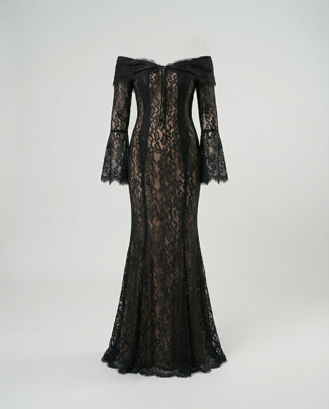 Vera | Women's Elegant Maxi Wedding Guest Dress with Sleeves
