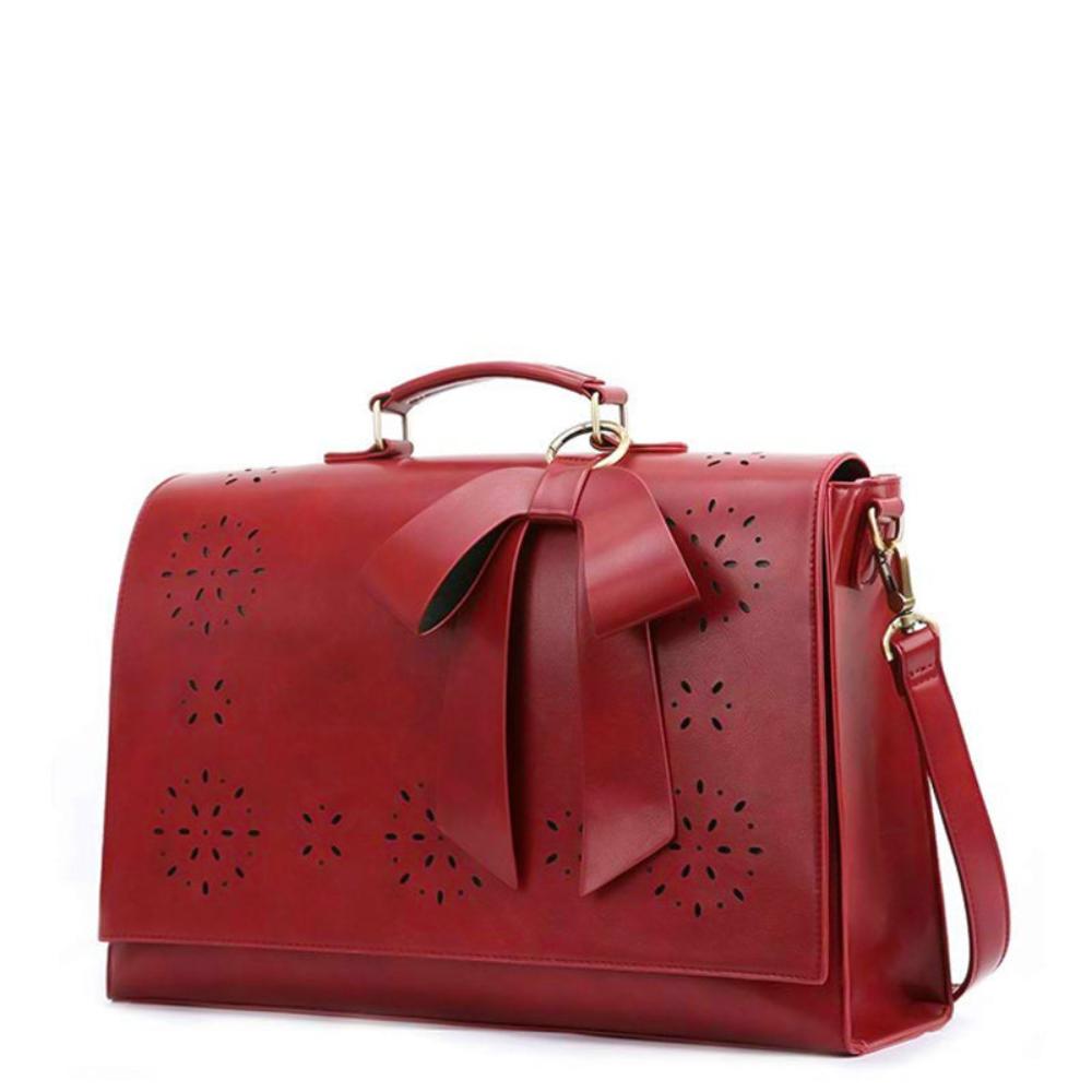 GRACEFUL BOW-TIE SATCHEL
