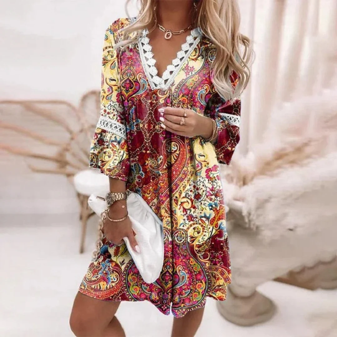 Abigail | Women's Summer Boho Mini Dress