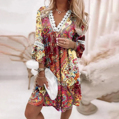 Abigail | Women's Summer Boho Mini Dress