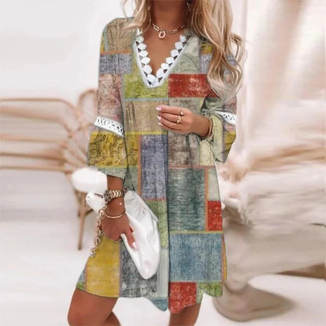 Abigail | Women's Summer Boho Mini Dress