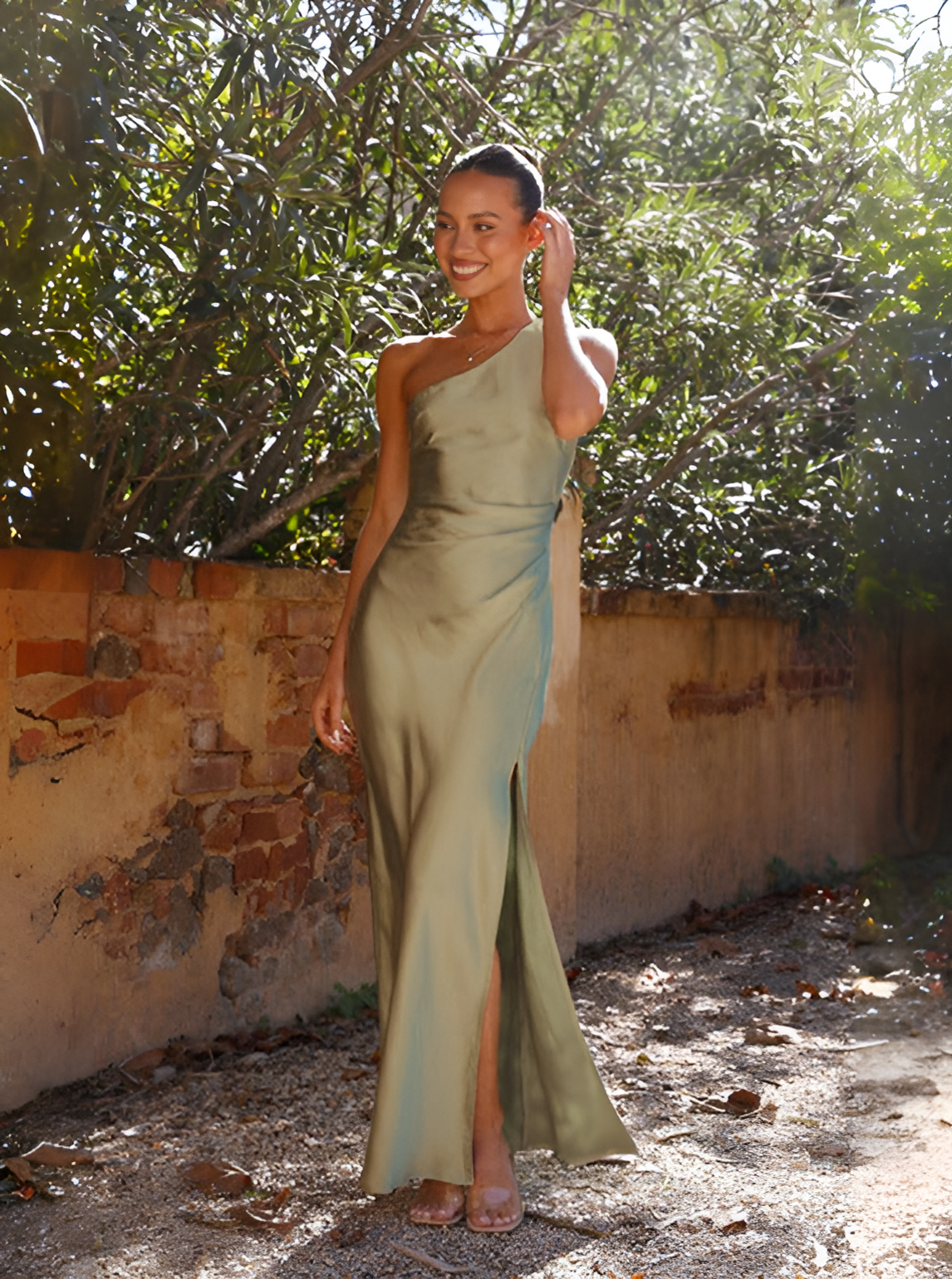 Audrey | Women's Elegant Maxi Wedding Guest Dress
