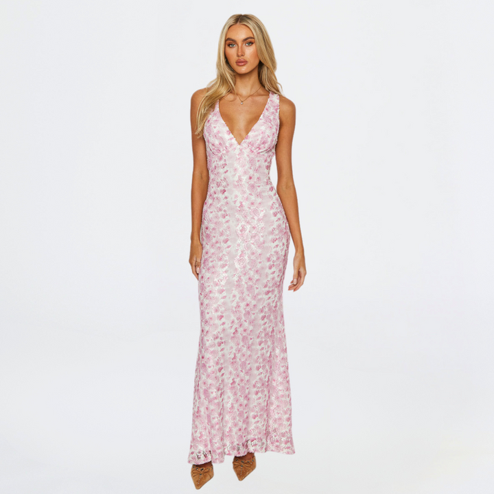 Amanda | Women’s Elegant Wedding Guest Maxi Dress