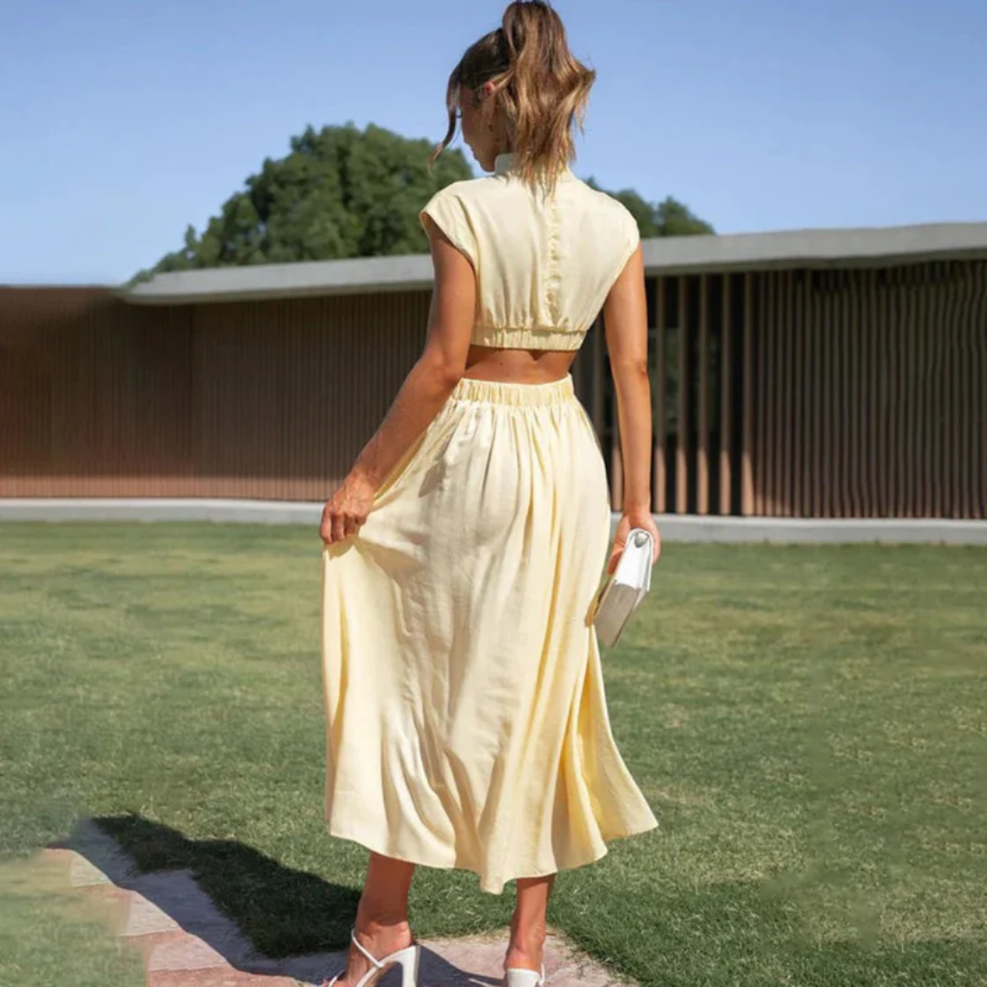 Penelope | Women's Summer Midi Wedding Guest Dress