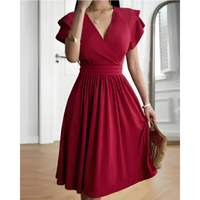 Emery | Women's Evening V-Neck Cocktail Dress