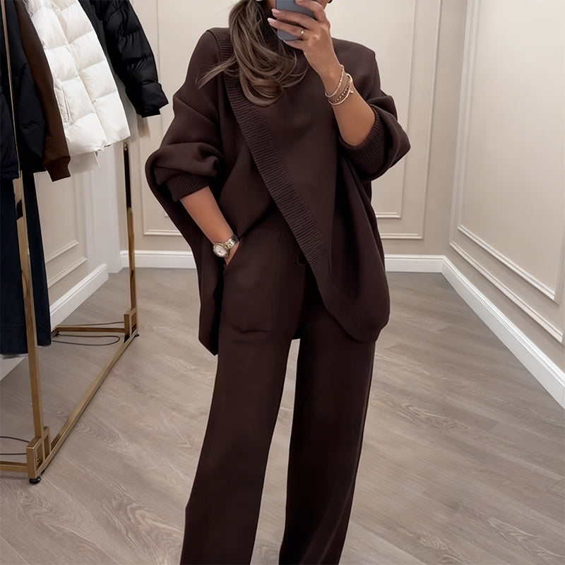 LILA | WOMEN'S 2-PIECE OVERSIZED SWEATER & PANTS SET