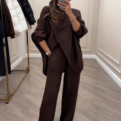 LILA | WOMEN'S 2-PIECE OVERSIZED SWEATER & PANTS SET