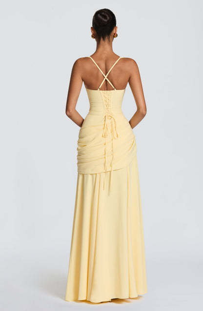 Claire | Women's Elegant Maxi Wedding Guest Dress