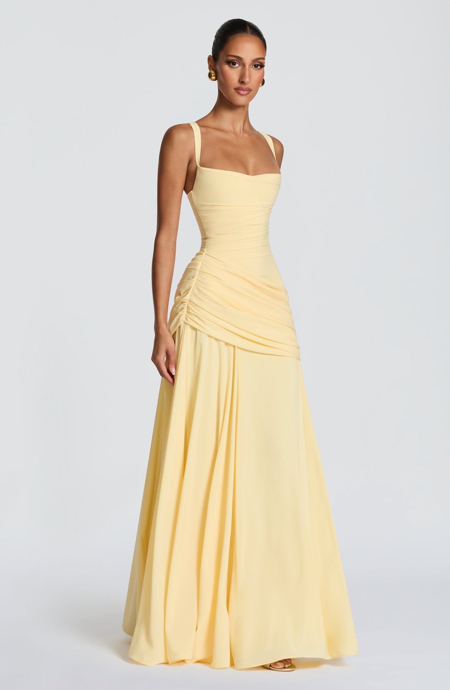 Claire | Women's Elegant Maxi Wedding Guest Dress
