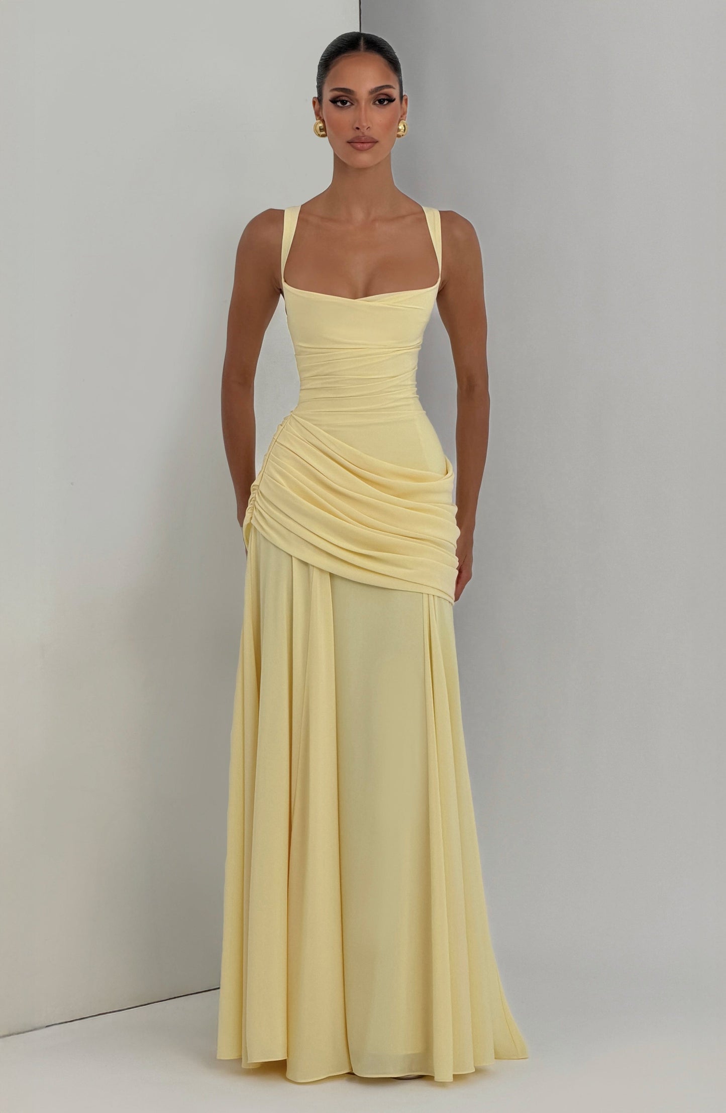 Claire | Women's Elegant Maxi Wedding Guest Dress