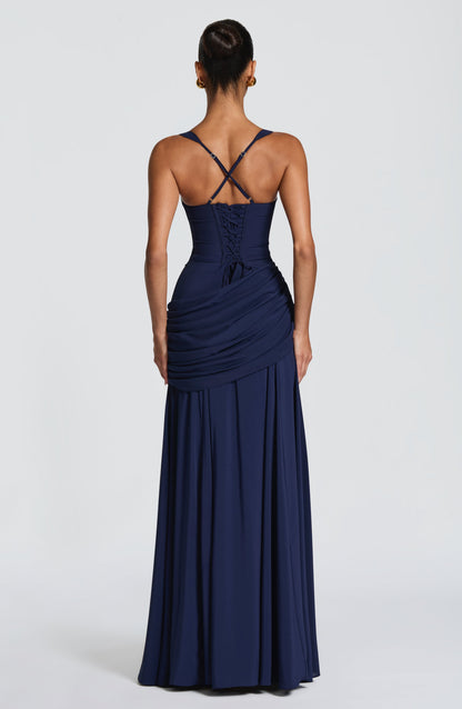 Claire | Women's Elegant Maxi Wedding Guest Dress