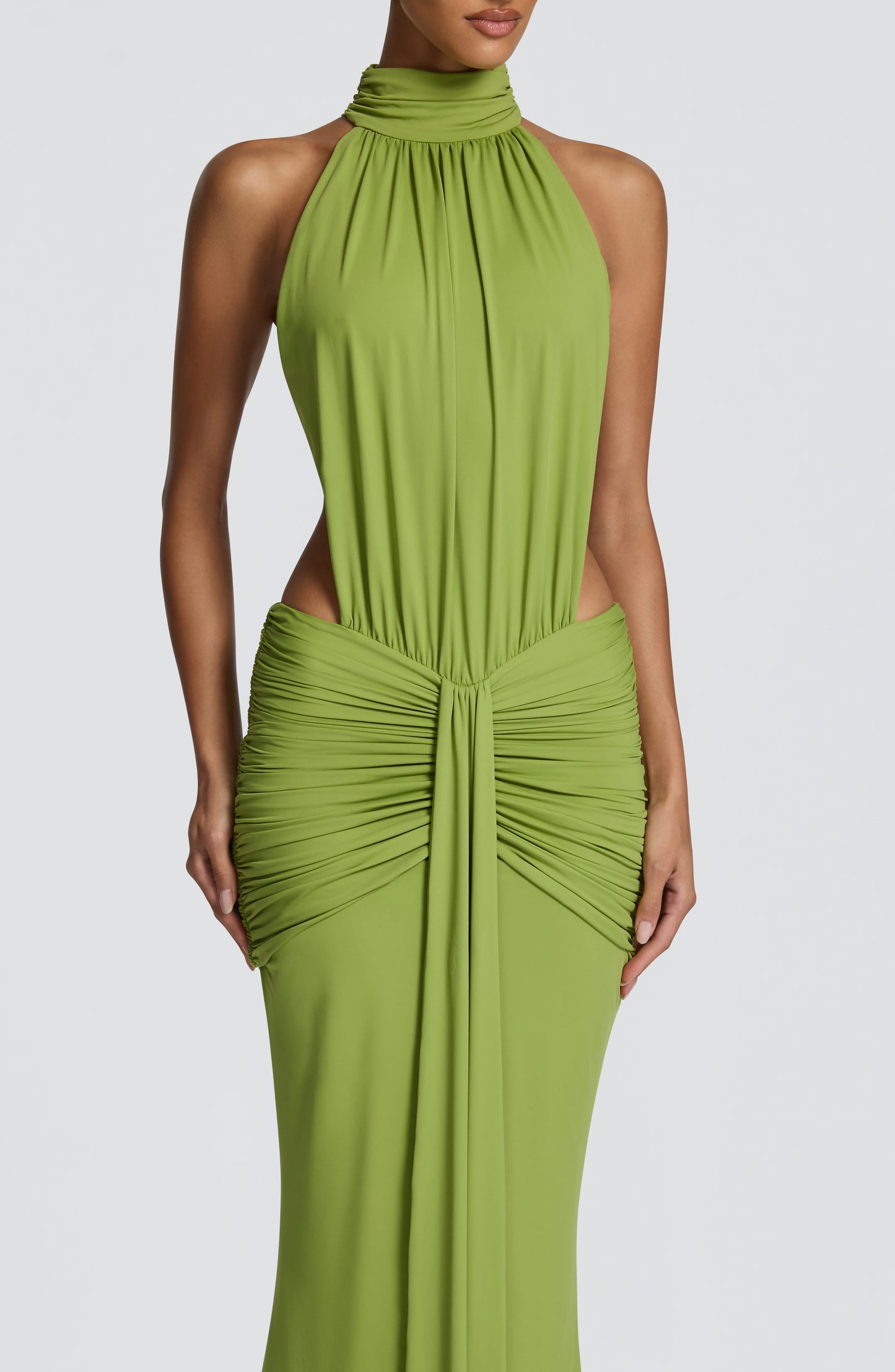 Leah | Women's Summer Halterneck Maxi Dress
