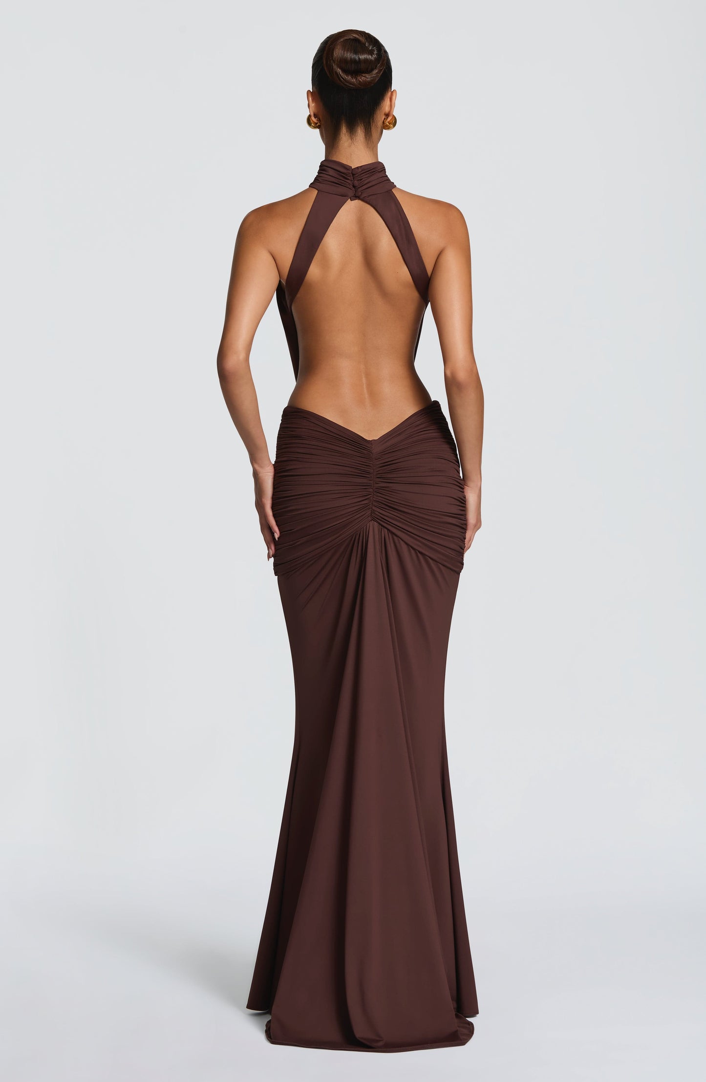 Leah | Women's Summer Halterneck Maxi Dress