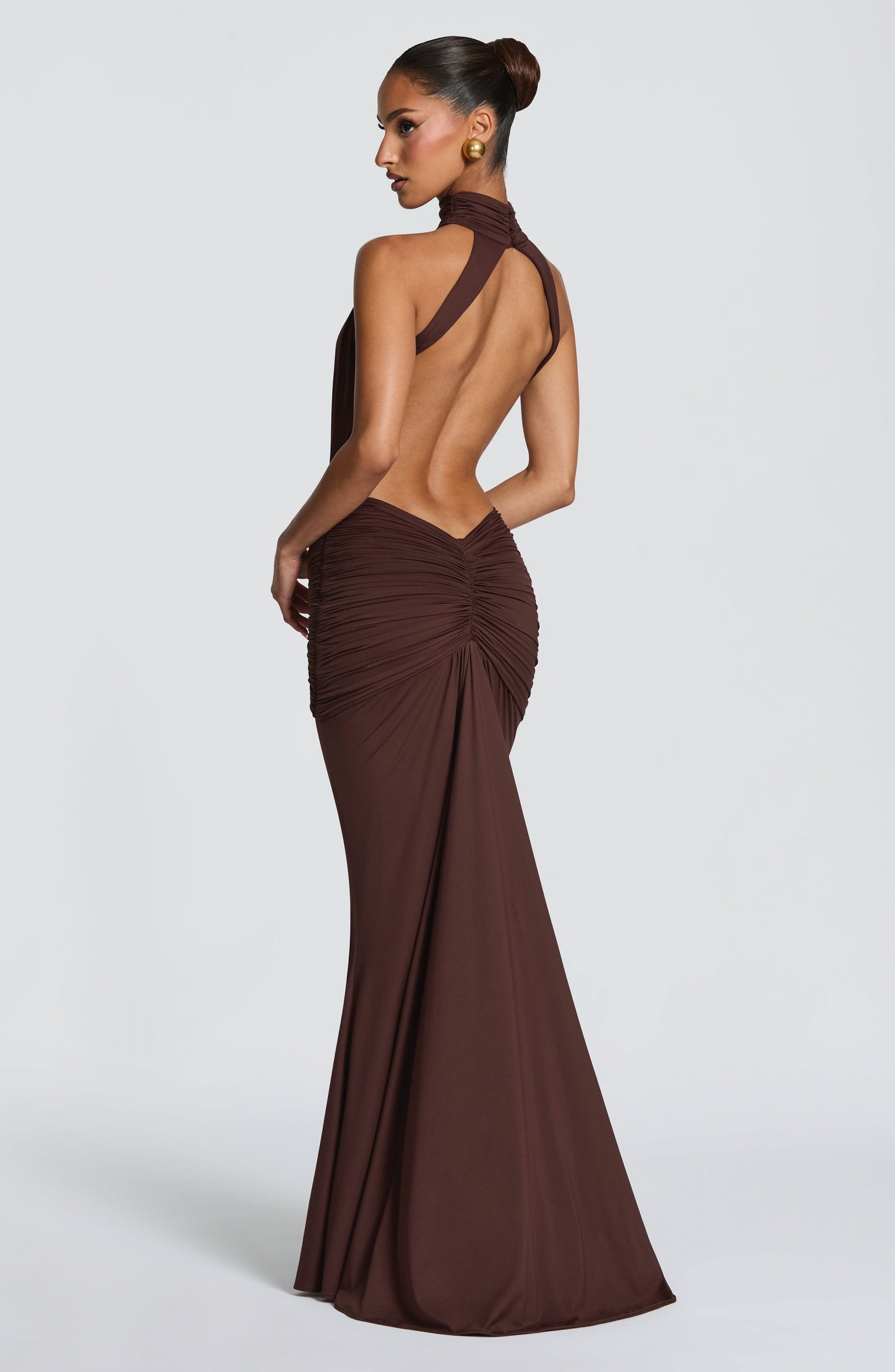 Leah | Women's Summer Halterneck Maxi Dress