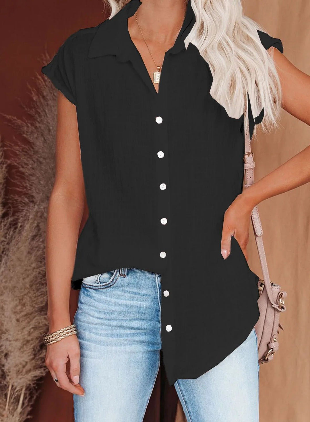 LEONIE | RELAXED LIGHTWEIGHT SUMMER BLOUSE